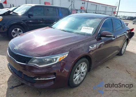 2017 Kia Optima Lx из США, поврежденный, VIN 5XXGT4L37HG140947